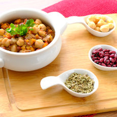 Cazuela de Garbanzos y Frijoles - Baraná