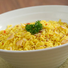 Arroz con almendras