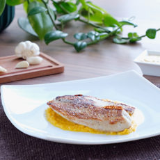 Corvina con Salsa de Naranja - Baranaá