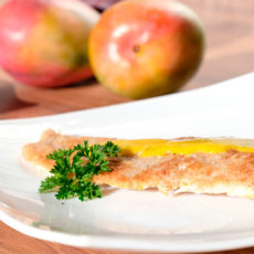 Pescado al Horno con Salsa de Mostaza-Baraná