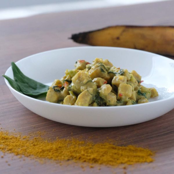 Picadillo de Plátano Verde